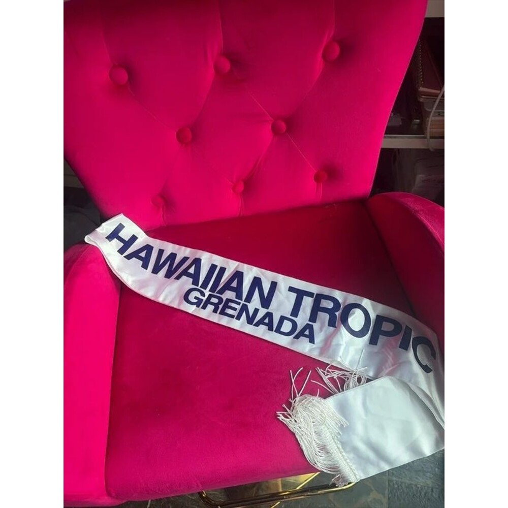 Miss Hawaiian Tropic Pageant Sash